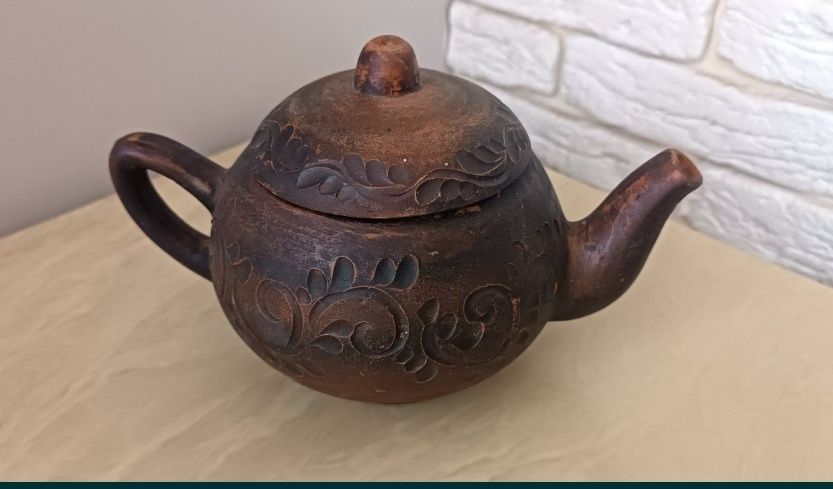 Чайник заварник глиняний Європа