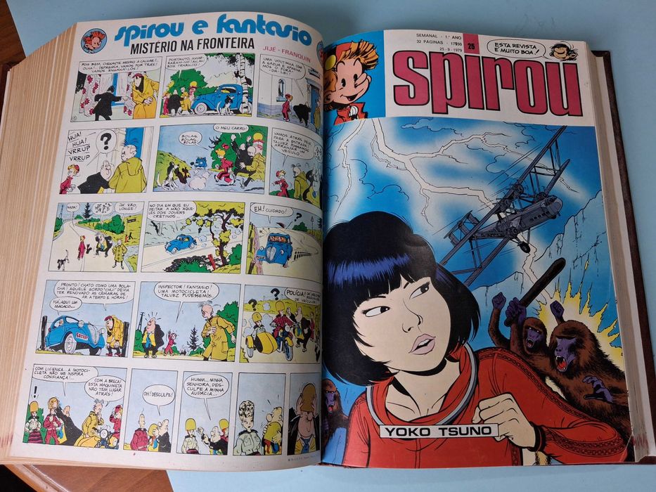 SPIROU - Completo Nº 1 a 32 - Revista semanal de Vasco Granja / Bertrand (1979)