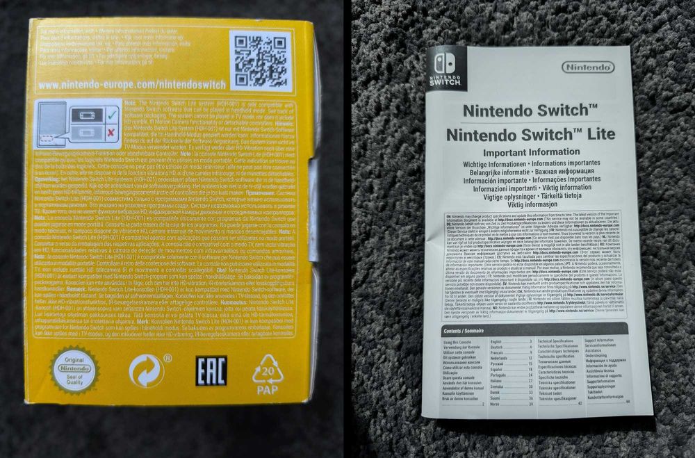 Consola Nintendo Switch Lite