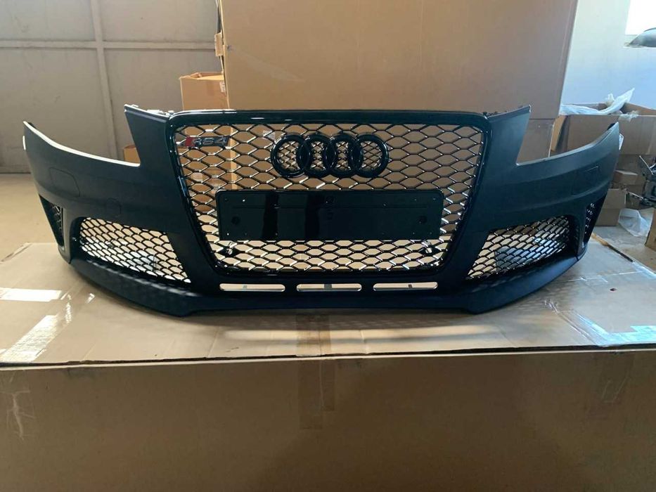 бампер А4 б8 решетка audi 2009 Бампер rs 4 b8 07-11г А4 решетки рс4 RS