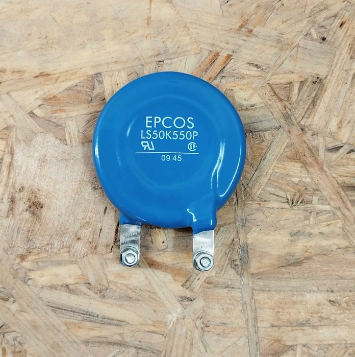 Warystor EPCOS LS50K550P – 550V AC / 745V DC – Ochrona przepięciowa
