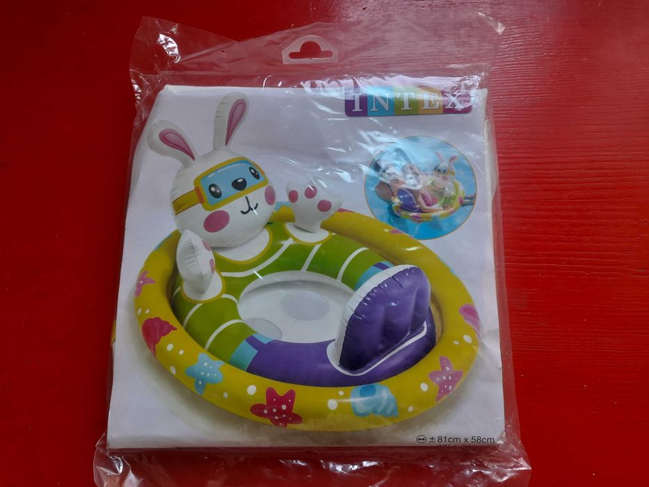 Новый детский надувной круг плотик Intex See-Me-Sit Pool Float 59570NP