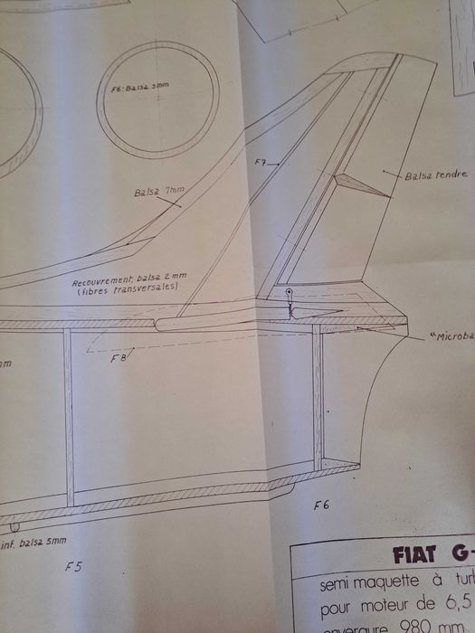 "Poster" FIAT G-91 - Diagramas (Avião)