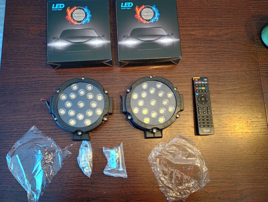 Halogeny OFF ROAD LED do terenowki 4x4 Lampy robocze