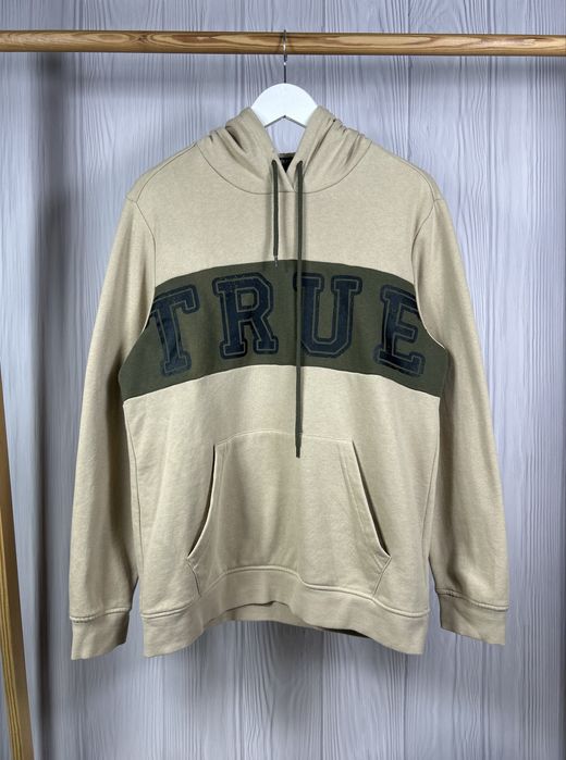 True Religion Contrast Panel Big Logo худі з красивим дизайном Ориг!