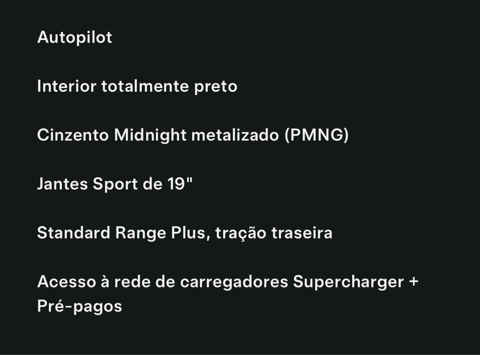 Tesla Model 3 Standard Range Plus 2019