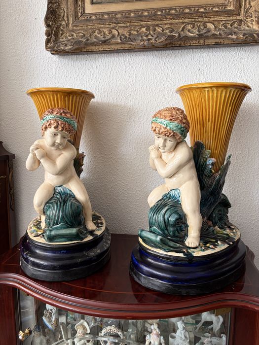 Jarras antigas majolica