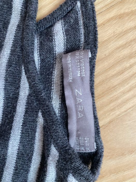 Zara M 38 bluzka z dlugim rekawem w paski