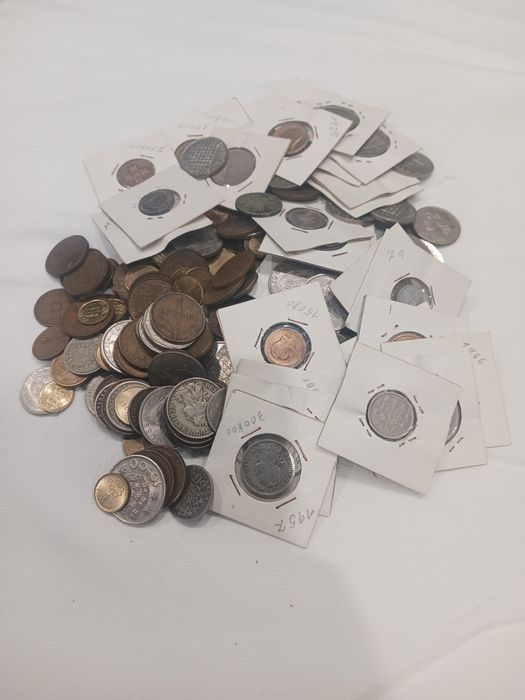 Grande Lote 1,1kg Moedas República Portuguesa