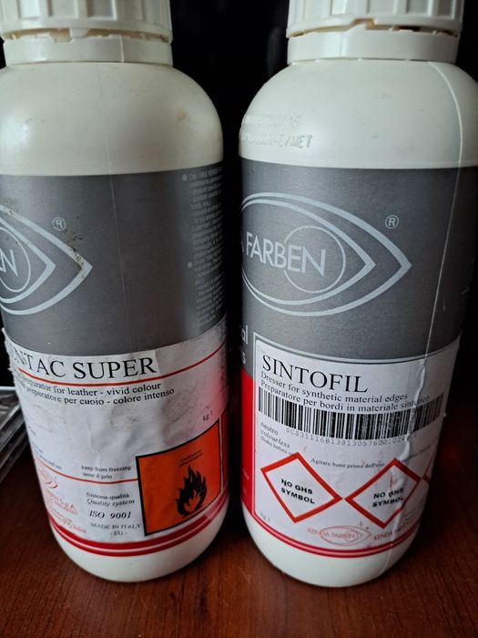 Средства для уреза кожи. Sintofil и  Kentac Super. Цена за обе банки.
