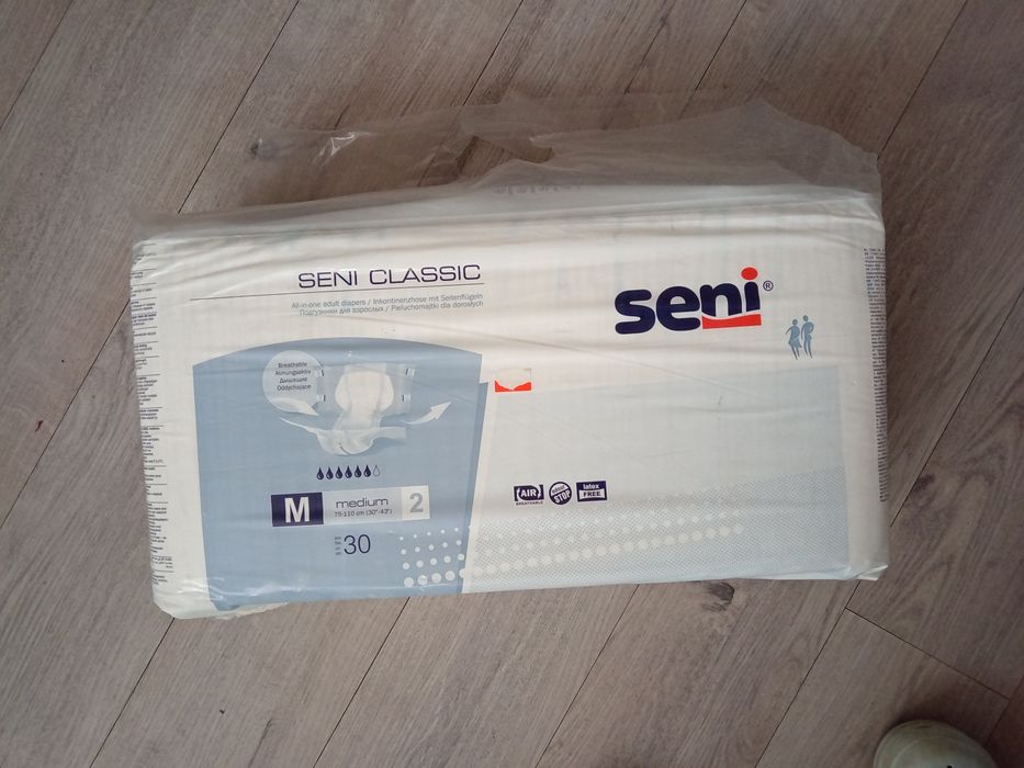 Памперси підгузники прокладки для дорослих Seni M 30 штук
