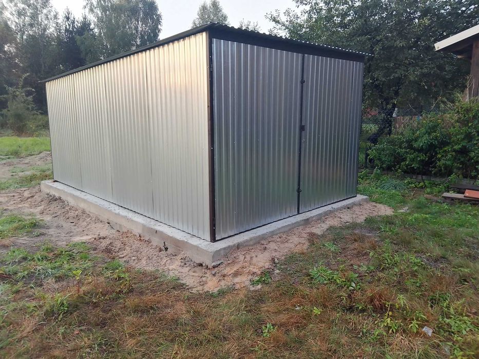Garaż blaszany 3x5 Na budowe