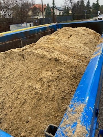 Piach zasypkowy Piasek zasypowy do zagęszczenia fundamenty Koparka