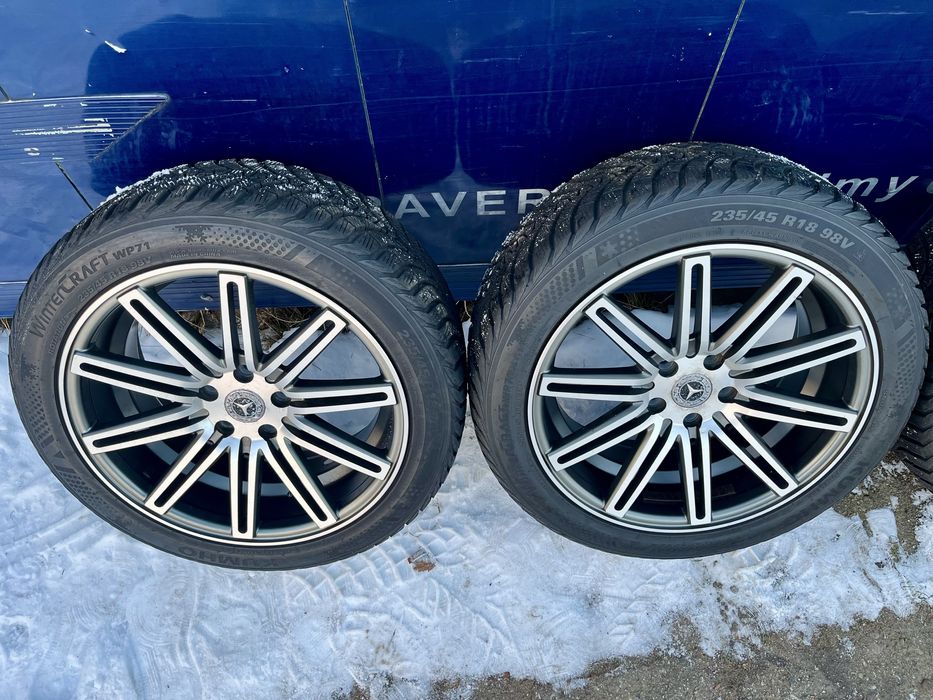 Alufelgi 5x112 ZIMA 18 Cali VW Tiguan Mercedes E CLS Audi A6 Superb