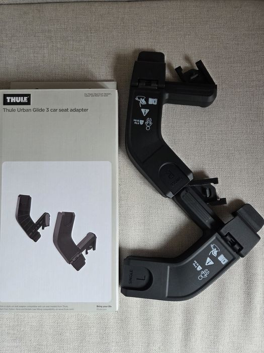 Adaptery do wózka Thule Gilde 3 do fotelika samochodowego Maxi Cosi, BeSafe, Cybex