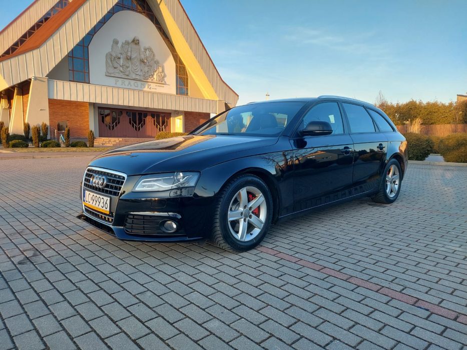 Audi A4 2.0 D, S-line, Ledy, skora, bogata wersja