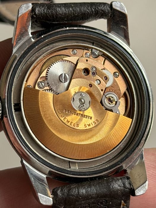 Zegarek super Compressor, automatic 25 jewels, wymiary 36,5/45mm