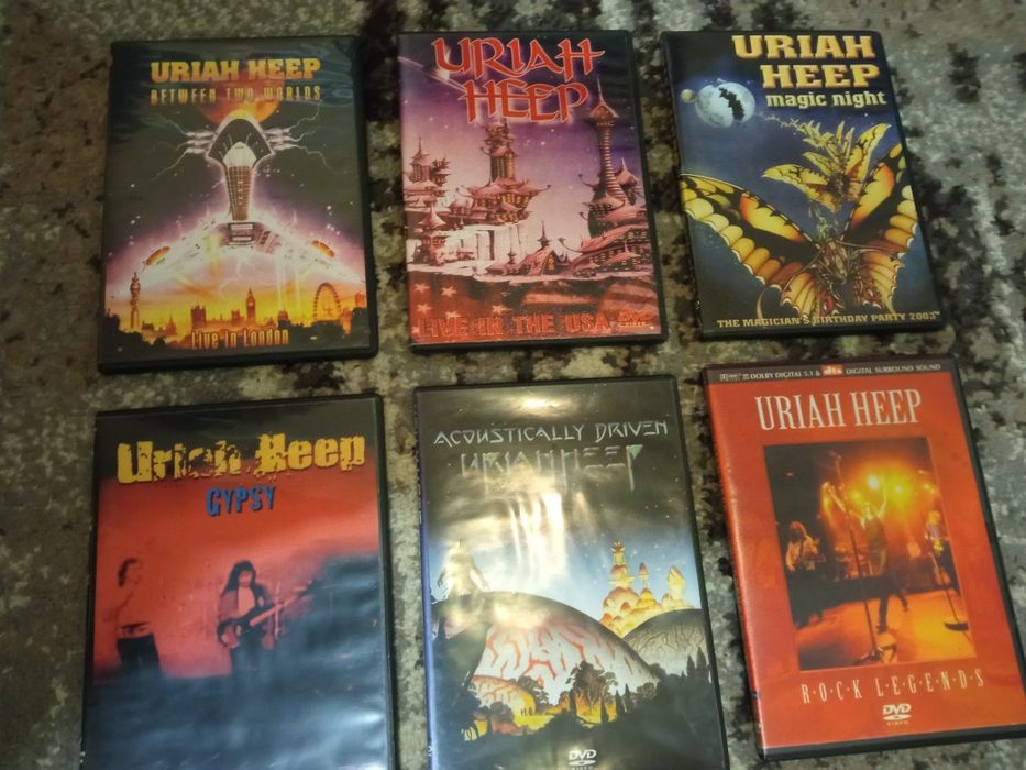 Коллекция дисков.Uriah Heep.Рок.