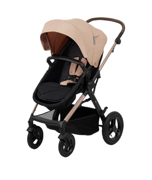 Kinderkraft Moov 2 AIR - wielofunkcyjny wózek 2w1  z akcesoriami, pompowane koła
