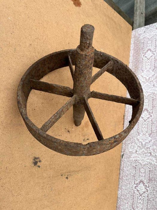 Колесо металлическое для тачки