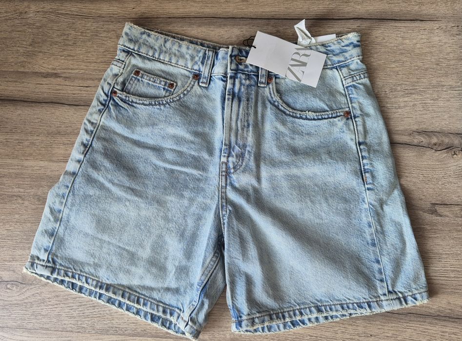 Nowe spodenki jeansowe Zara 36
