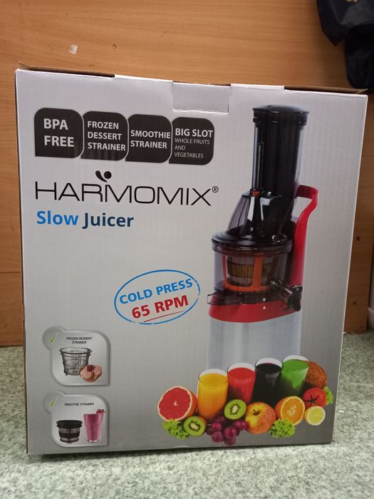 Wyciskarka wolnoobrotowa Harmomix do soków lodów smoothie okazja!
