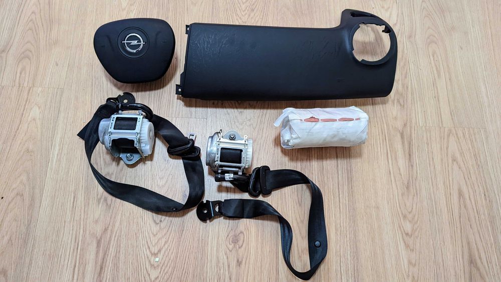 Conjunto Kit Airbags Tablier Opel Vivaro 2014 a 2019 Volante Cintos