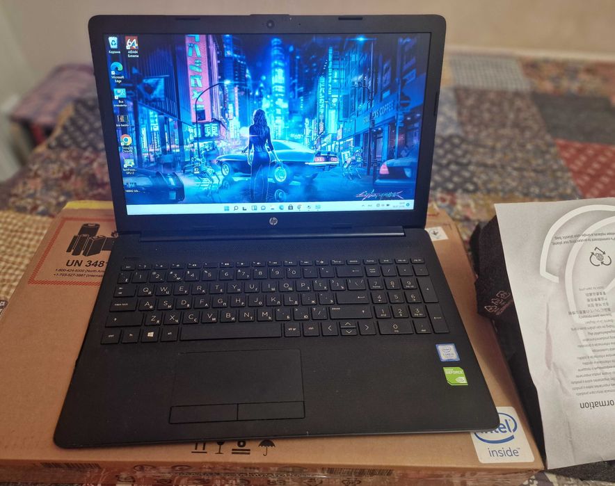 HP 15 250G7/Intel®Core i3 7020U/8GB DDR4/240SSD/GeF MX110  2GB