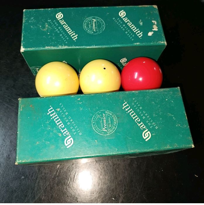 Conjunto completo de Bolas  Bilhar Livre ou Carambola Vintage Aramith