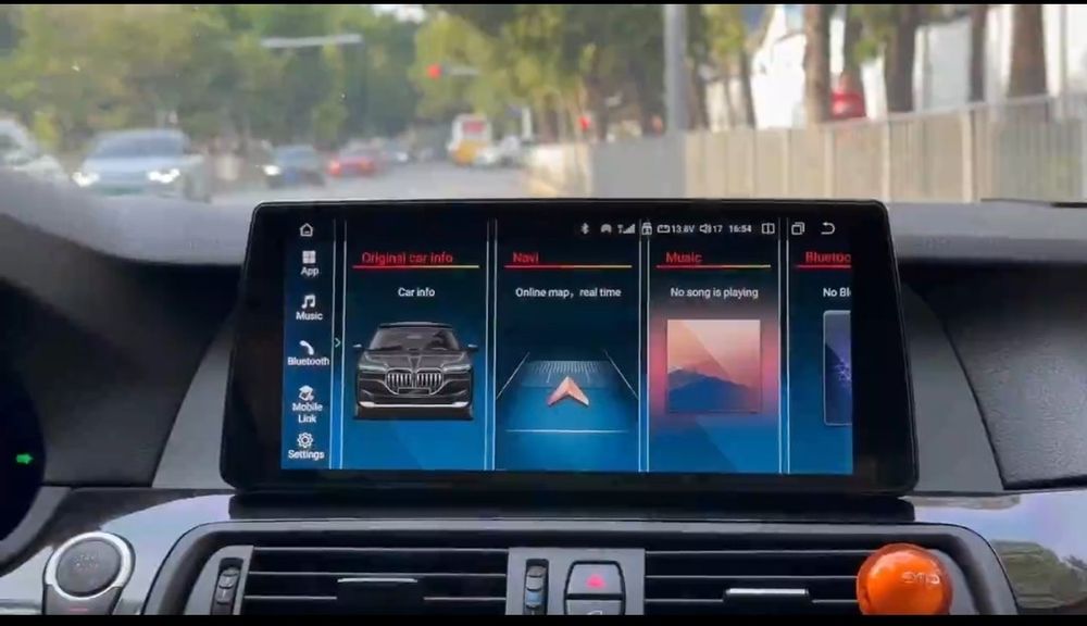 Tela BMW X5 E70 X6 E71 Android 14 (Novo)