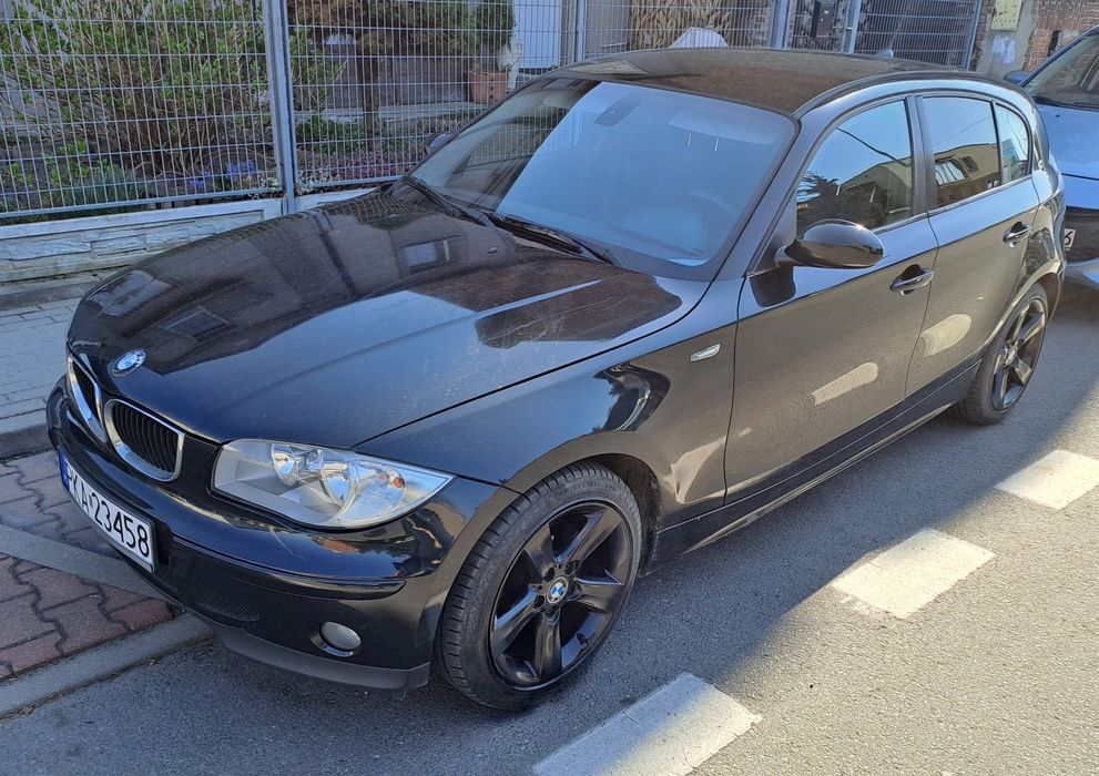 Bmw 118 D, wgrana mapa