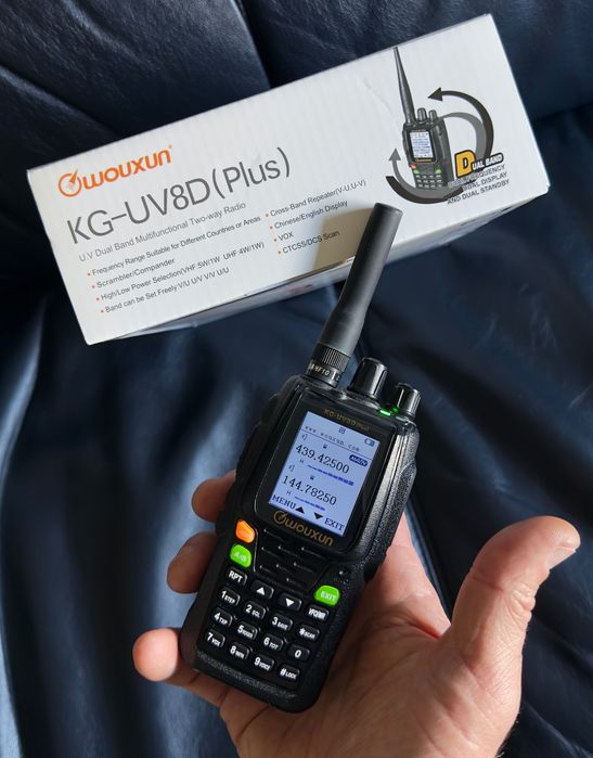 Портативна радіостанція рація  Wouxun KG-UV8D Plus