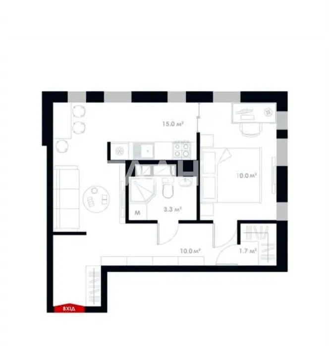 1к.кв ЖК ATRIA CITY TEREMKY Держпрограми метро Теремки