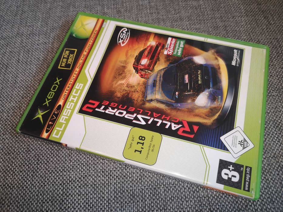 RalliSport Challenge 2 XBOX CLASSIC gra ANG (stan bdb)  rzadkość
