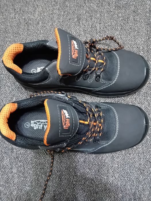 Nowe męskie buty robocze ochronne