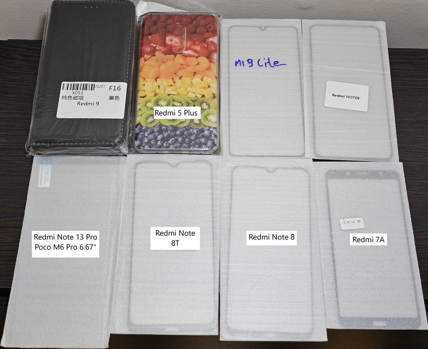 Чохол Бампер Скло Xiaomi Redmi 9 7A 5plus Note 9 8T 8 9Lite M6 Pro