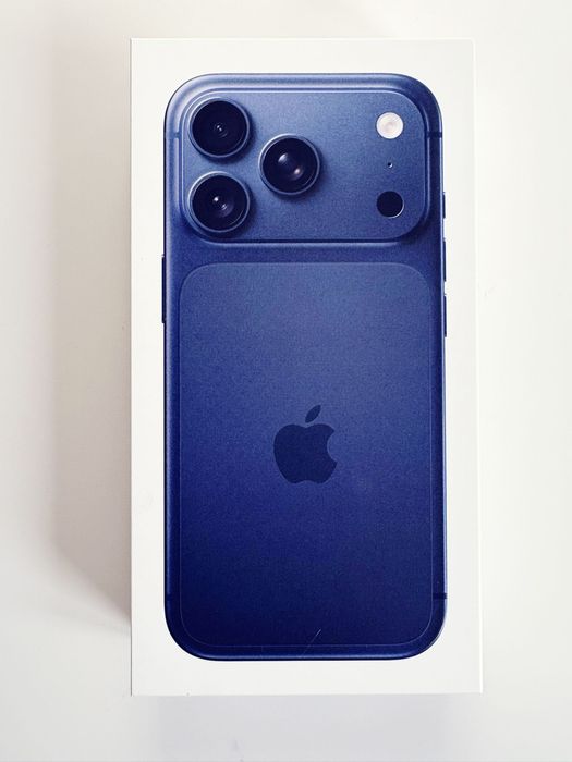 iPhone 17 Pro Azul Escuro 256GB – Novo e Selado