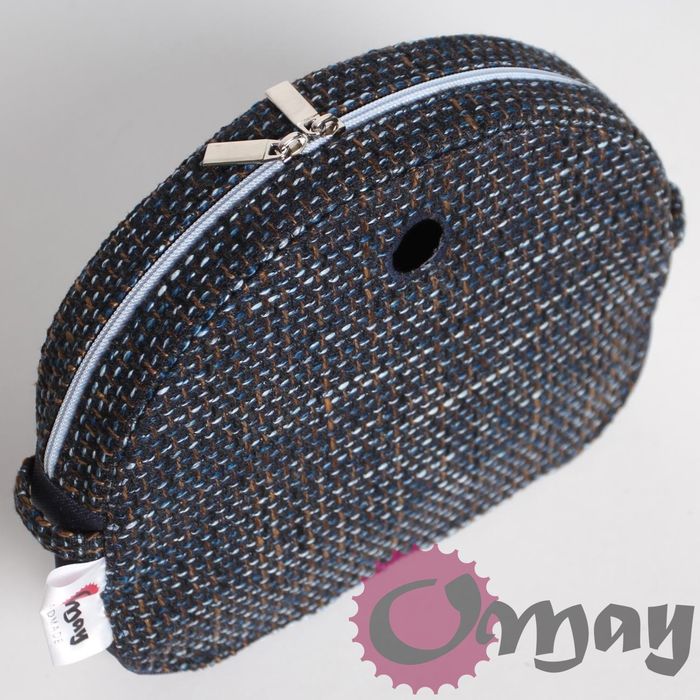 Plecionka organizer OBAG MOON LIGHT granat brąz błękit 2kieszenie OMAY