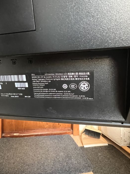 Монітор Dell P2415Q на запчастини