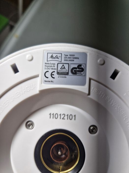 Czajnik Elektryczny Melitta Enjoy Aqua 2400 W 1.7 l