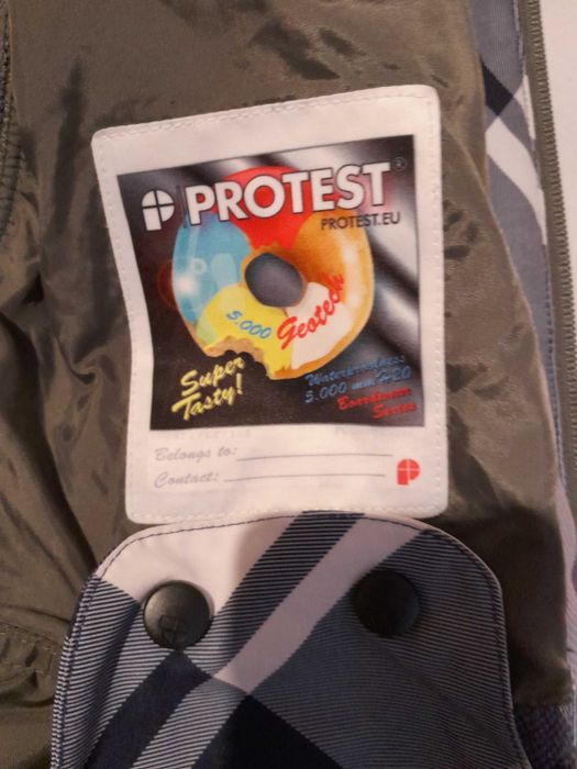 kurtka narciarska termoaktywna SoftShell, membrana 5000 Protest 164cm