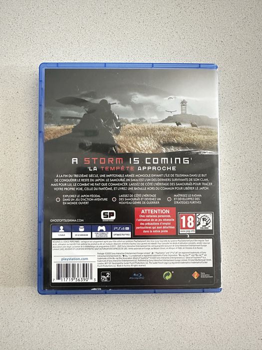 Ghost of Tsushima ps4