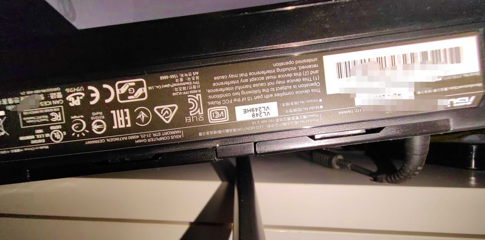 Monitor ASUS VL249HE