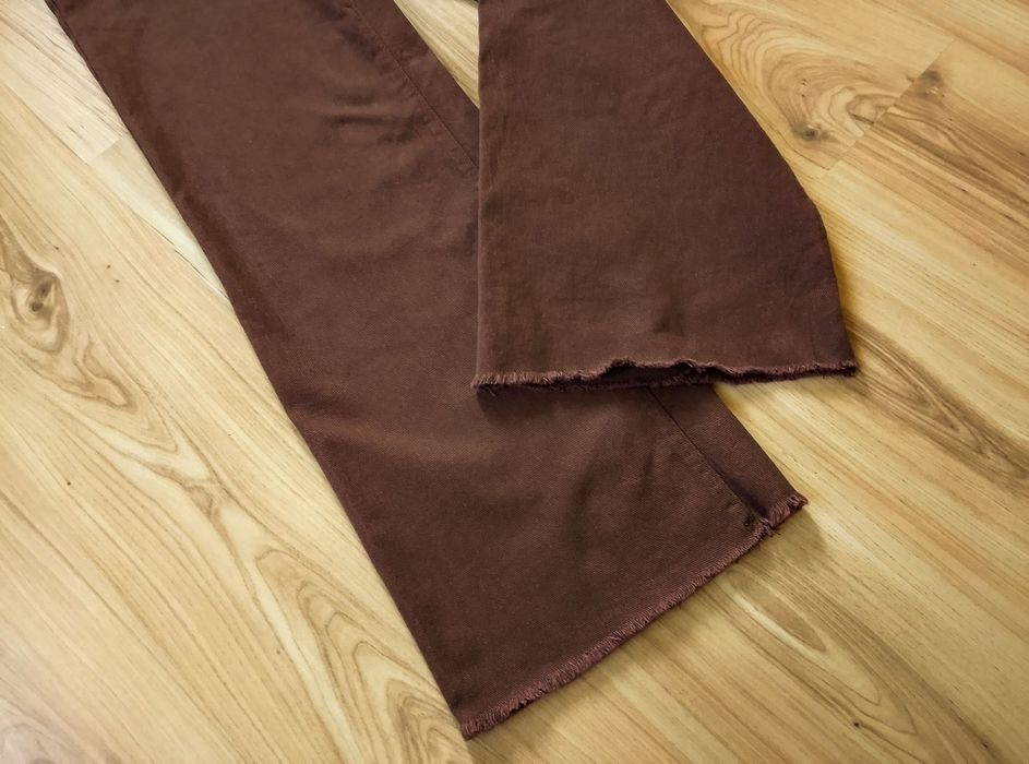 Spodnie jeansowe szerokie rozmiar M