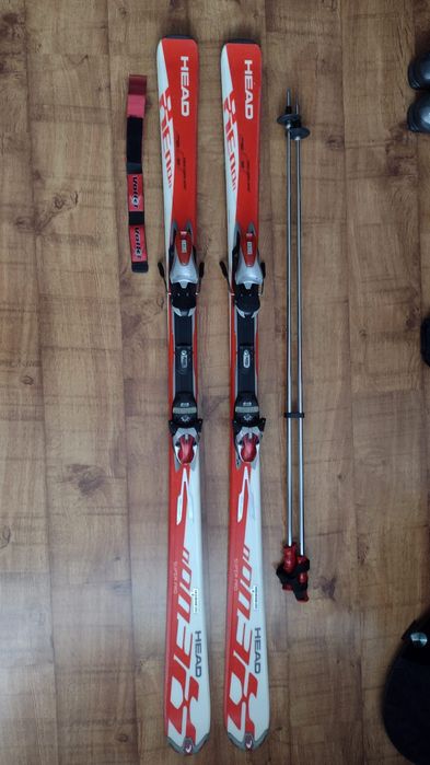 Zestaw narciarski Head Xenon 177 kije buty Dalbello kask gogle rękawic