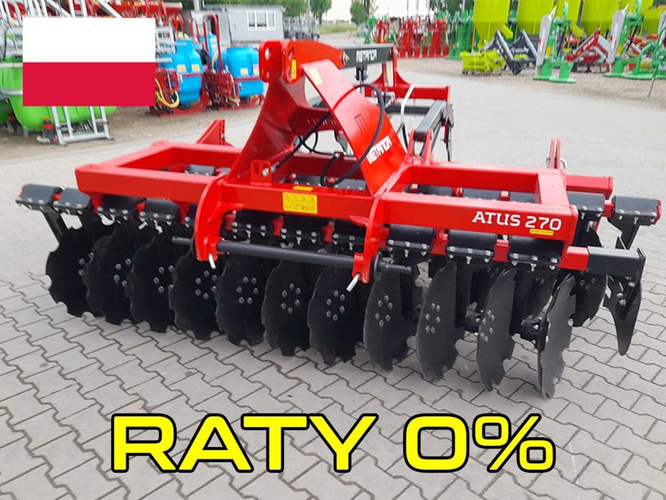 Grube talerze Agregat talerzowy UPS 2,0–3,0 m | Hydropack | Solidny
