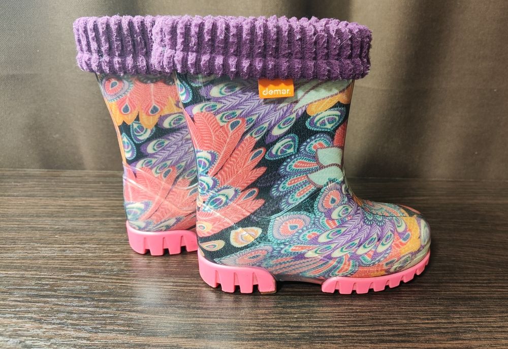 Резинові чоботи р.22-23