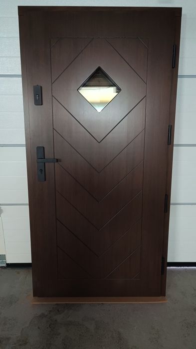 Drzwi zewnętrzne drewniane Erkado