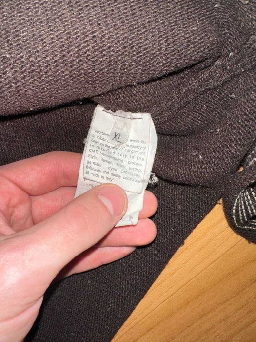 Stone Island 2005 Black Wool Crewneck Jumper - XXL