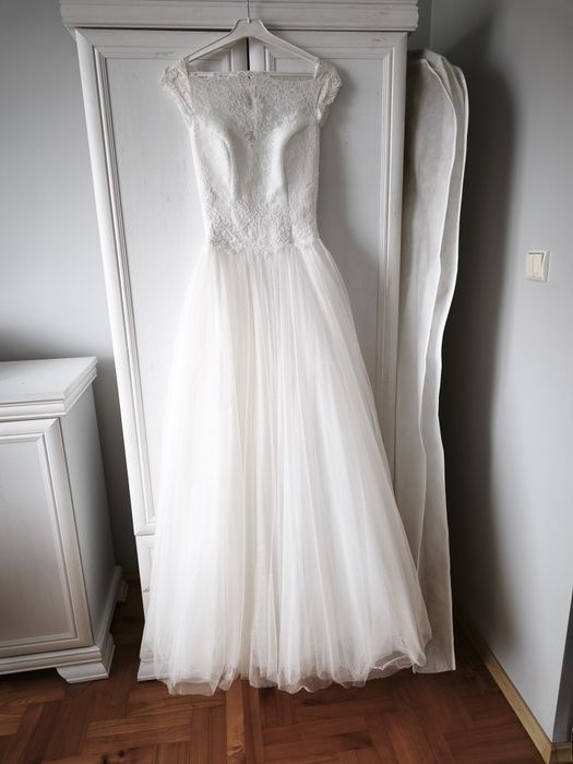 Suknia ślubna księżniczka XS ivory